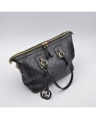 Sac à main shopping tote Guccissima noir - 38 x 27 x 13 cm