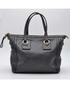 Sac à main shopping tote Guccissima noir - 38 x 27 x 13 cm