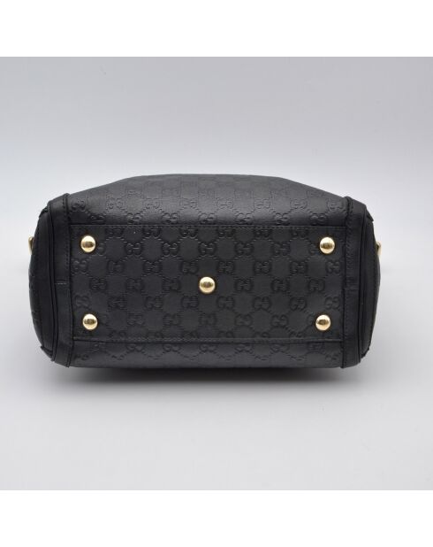 Sac à main shopping tote Guccissima noir - 38 x 27 x 13 cm