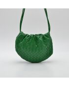 Sac Mini Bulb Nappa Racing Green vert - 20 x 15 x 3 cm