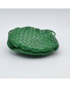 Sac Mini Bulb Nappa Racing Green vert - 20 x 15 x 3 cm