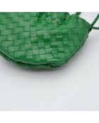 Sac Mini Bulb Nappa Racing Green vert - 20 x 15 x 3 cm