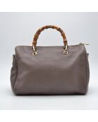 Sac à main Bamboo Shopper taupe - 32 x 24 x 18 cm