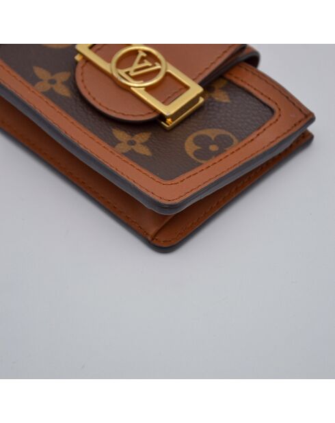 Porte-clés Dauphine Dragonne Monogram monogramme marron
