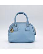 sac dôme Interlocking bleu ciel - 25 x 19 x 11 cm