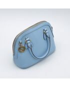sac dôme Interlocking bleu ciel - 25 x 19 x 11 cm