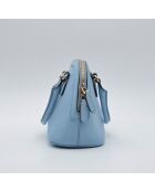 sac dôme Interlocking bleu ciel - 25 x 19 x 11 cm