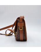 Sac bandoulière Vintage Macadam Besace Crossbody brun - 20 x 17 x 8 cm