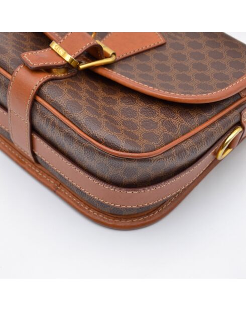Sac bandoulière Vintage Macadam Besace Crossbody brun - 20 x 17 x 8 cm