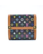 Portefeuille Murakami Multicolore noir - 11 x 10 x 2,5 cm