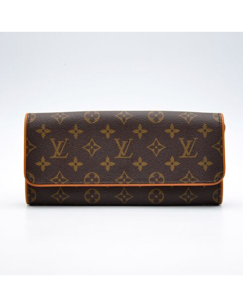 Sac bandoulière Pochette Twin GM Monogram monogramme brun - 25 x 12 x 3 cm