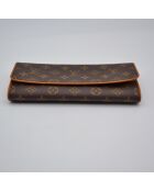 Sac bandoulière Pochette Twin GM Monogram monogramme brun - 25 x 12 x 3 cm