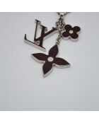 Porte-clés Bijou de Sac Fleur d'Épi marron foncé - 14 x 5,6 cm