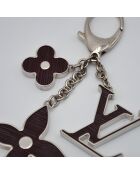 Porte-clés Bijou de Sac Fleur d'Épi marron foncé - 14 x 5,6 cm