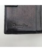 Portefeuille Saddle marron foncé et beige - 11 x 10 x 2 cm