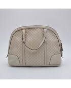 Sac bandoulière Dôme Micro Guccissima blanc crème - 30 x 24 x 12 cm