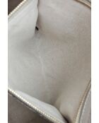 Sac bandoulière Dôme Micro Guccissima blanc crème - 30 x 24 x 12 cm