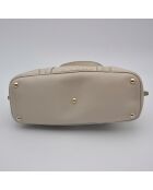 Sac bandoulière Dôme Micro Guccissima blanc crème - 30 x 24 x 12 cm