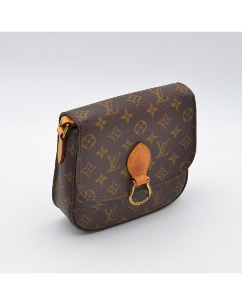 Sac bandoulière Saint Cloud MM Monogram monogramme marron - 19,5 x 19 x 6 cm