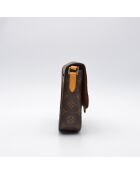 Sac bandoulière Saint Cloud MM Monogram monogramme marron - 19,5 x 19 x 6 cm