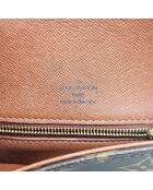 Sac bandoulière Saint Cloud MM Monogram monogramme marron - 19,5 x 19 x 6 cm