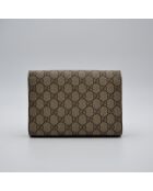 Sac bandoulière Dionysus Portefeuille à chaîne GG Supreme beige - 20 x 14.5 x 3 cm