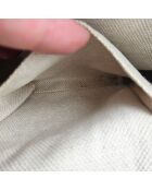 Sac à main Soho Cuir Grainé Gris Kaki Irisé - 33,5 x 28 x 18 cm
