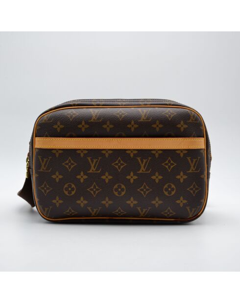 Sac bandoulière Reporter Monogramme marron - 28 x 21 x 11 cm