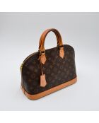 Sac à main Alma PM toile Monogram monogramme brun - 32 x 25 x 16 cm