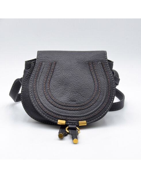 Sac bandoulière Marcie Rond Crossbody noir - 19 x 18 x 4 cm