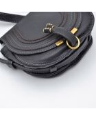 Sac bandoulière Marcie Rond Crossbody noir - 19 x 18 x 4 cm