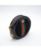 Sac bandoulière Ophidia Round noir - 18 x 18 x 4,5 cm 
Chaîne · 122 cm