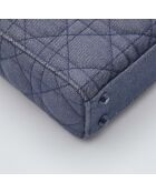 Sac à main Mini Lady Jean Denim bleu denim - 14 x 13 x 7 cm