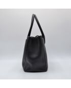 Sac Cerf Executive Tote Cuir Grainé Noir - 36 x 24 x 15 cm