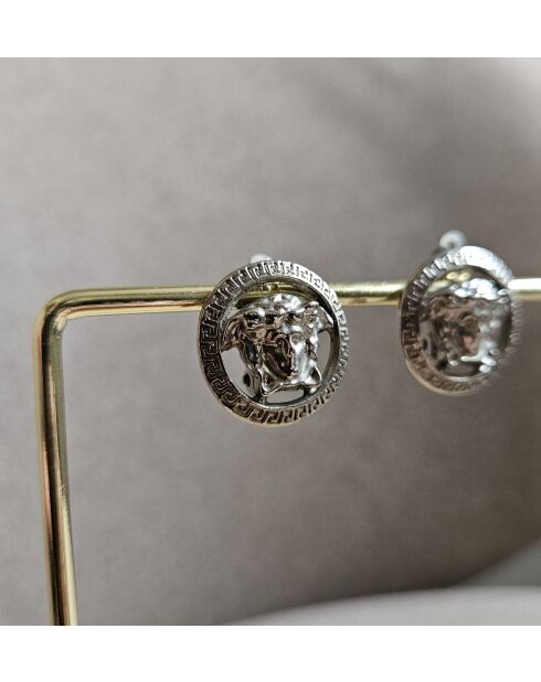 Boucles d'Oreilles Vintage argentées