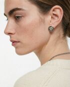 Boucles d'Oreilles Vintage argentées