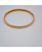 Bracelet Émail crème - 6,5x21 cm
