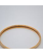 Bracelet Émail crème - 6,5x21 cm