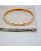 Bracelet Émail crème - 6,5x21 cm