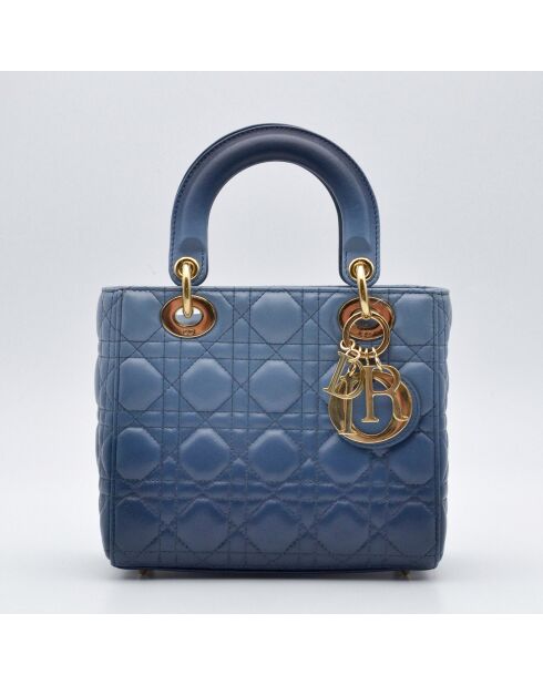 Sac à main Lady My ABCDior Small Bleu Ombré Cannage - 20 x 18 x 6 cm 
bandoulière : 110 cm