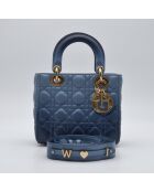 Sac à main Lady My ABCDior Small Bleu Ombré Cannage - 20 x 18 x 6 cm 
bandoulière : 110 cm