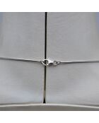 Collier Cage d'H argenté