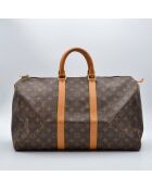 Sac de voyage Keepall 45 Monogram monogramme brun - RARR-0617 - 45 x 27 x 20 cm