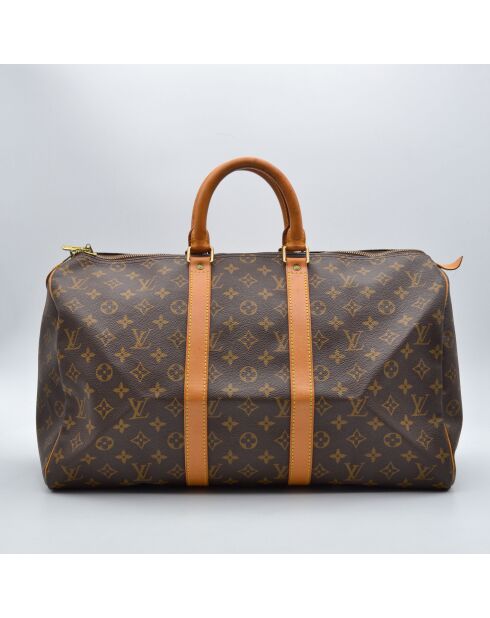 Sac de voyage Keepall 45 Monogram monogramme brun - RARR-0617 - 45 x 27 x 20 cm