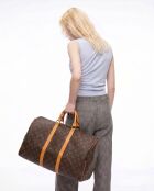 Sac de voyage Keepall 45 Monogram monogramme brun - RARR-0617 - 45 x 27 x 20 cm