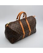 Sac de voyage Keepall 45 Monogram monogramme brun - RARR-0617 - 45 x 27 x 20 cm