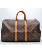 Sac de voyage Keepall 45 Monogram monogramme brun - RARR-0617 - 45 x 27 x 20 cm