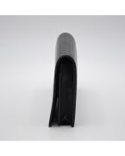 Sac portefeuille à chaîne Microguccissima noir - 20 x 11,5 x 3 cm