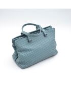 Sac Intrecciato bleu - 30 x 18,5 x 16 cm