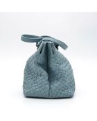 Sac Intrecciato bleu - 30 x 18,5 x 16 cm